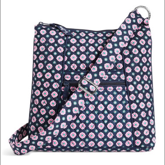 Vera Bradley Handbags - Vera Bradley Petal Dots Hipster Crossbody Bag